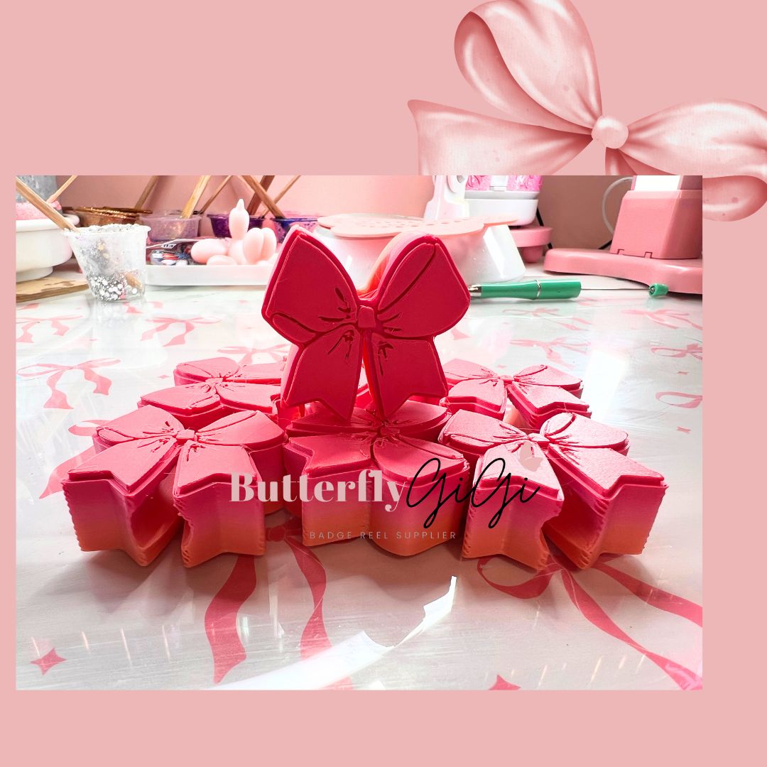 Straw Topper Bow 3D Printed