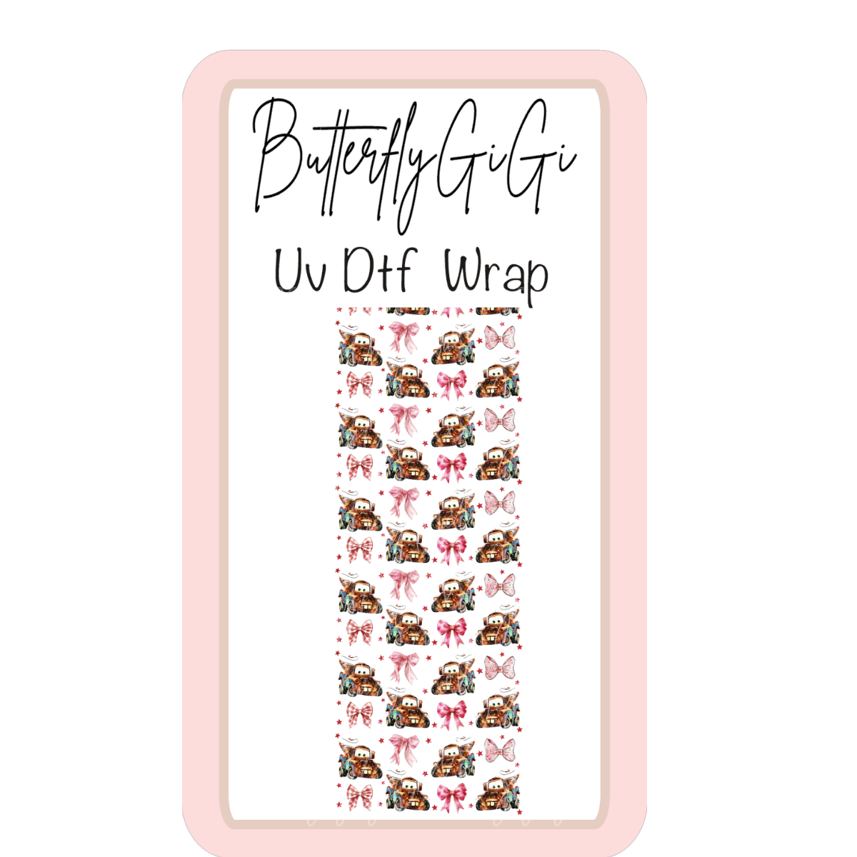 Wrap Mater Coquette Uv Dtf