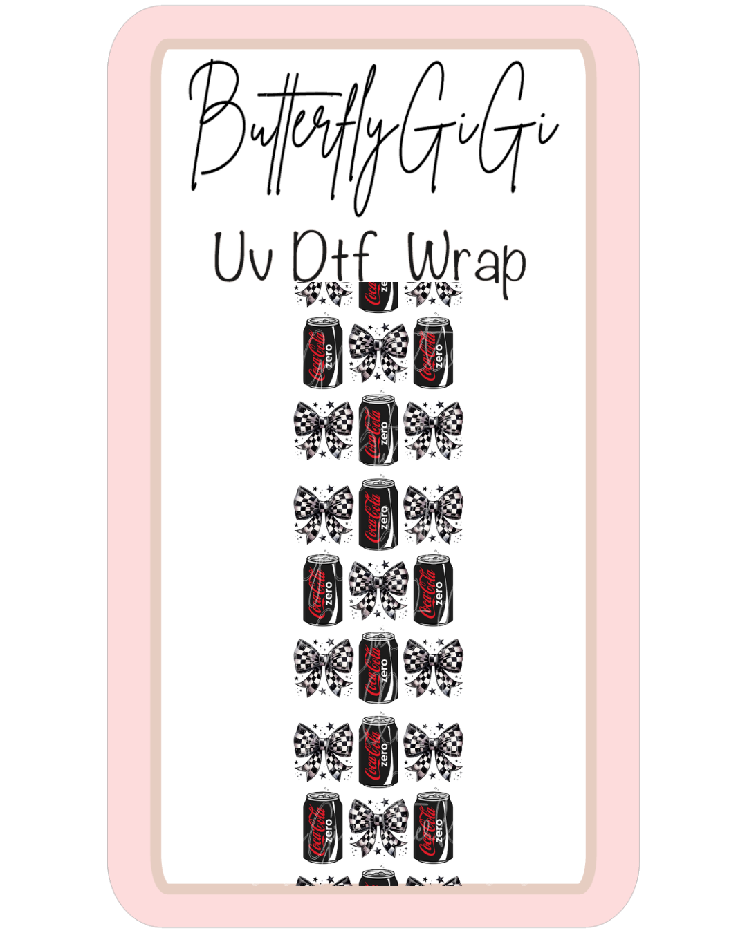 Wrap Cola Zero Uv Dtf Wrap