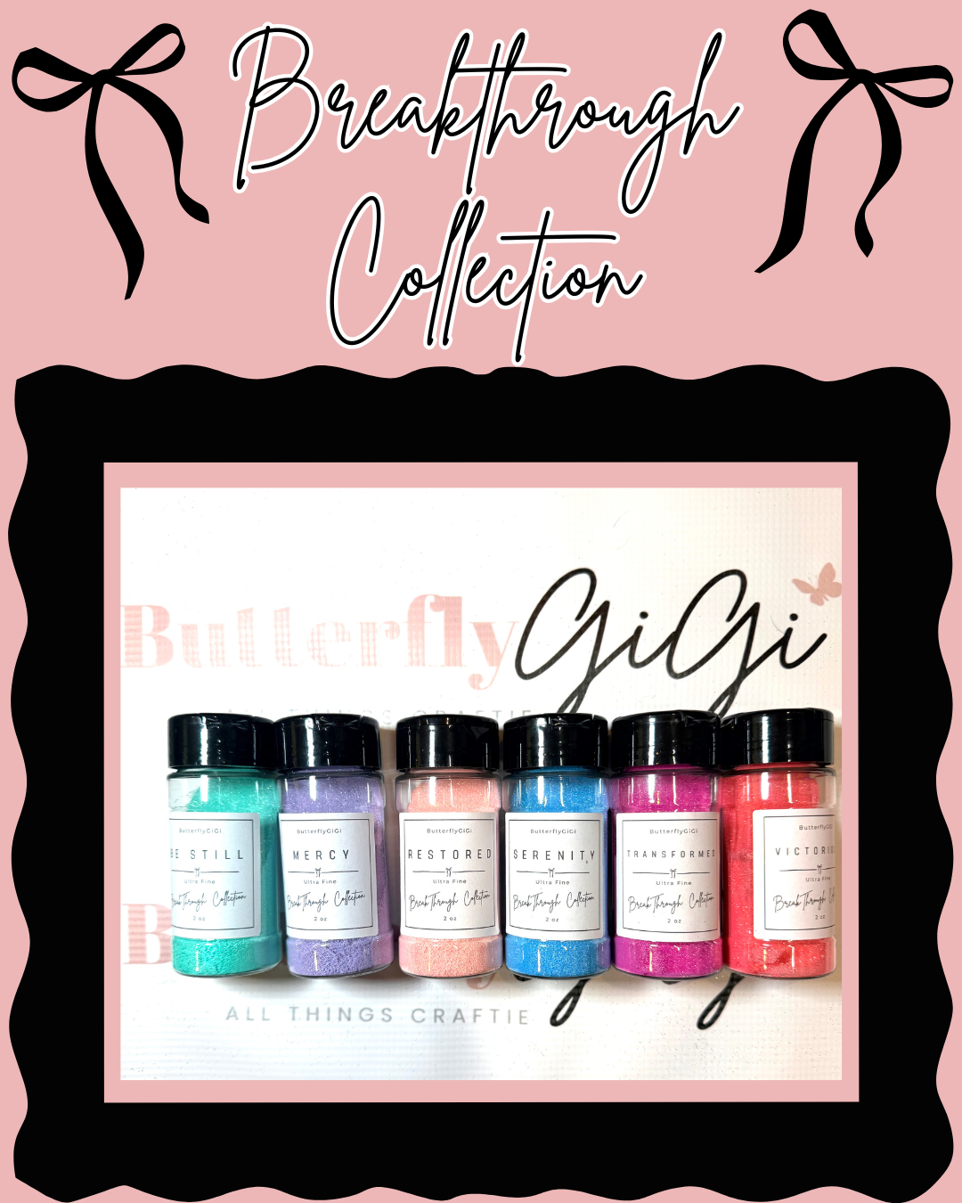 BE STILL Ultra Fine Glitter I BreakThrough Collection