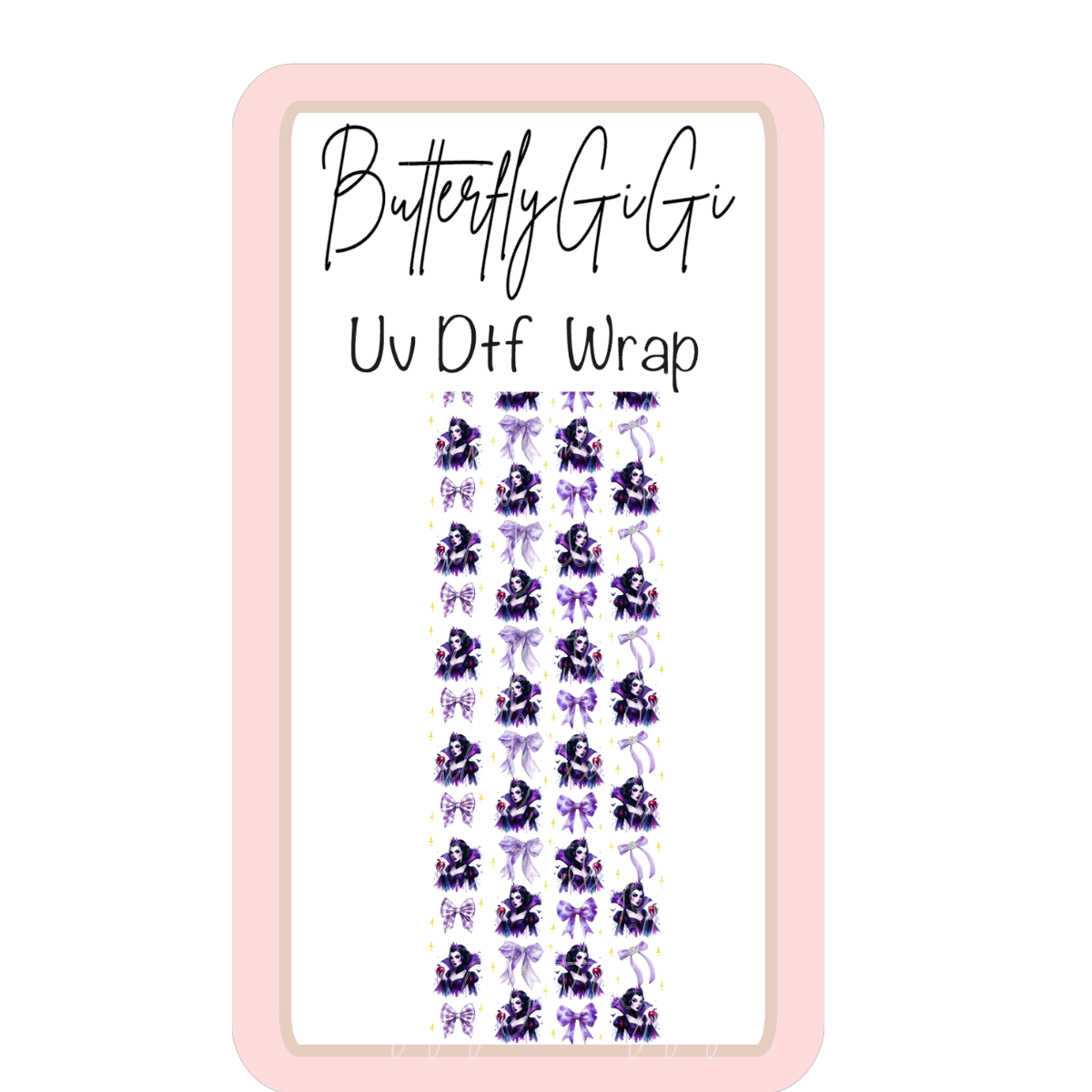 Wrap Evil Queen UV Dtf