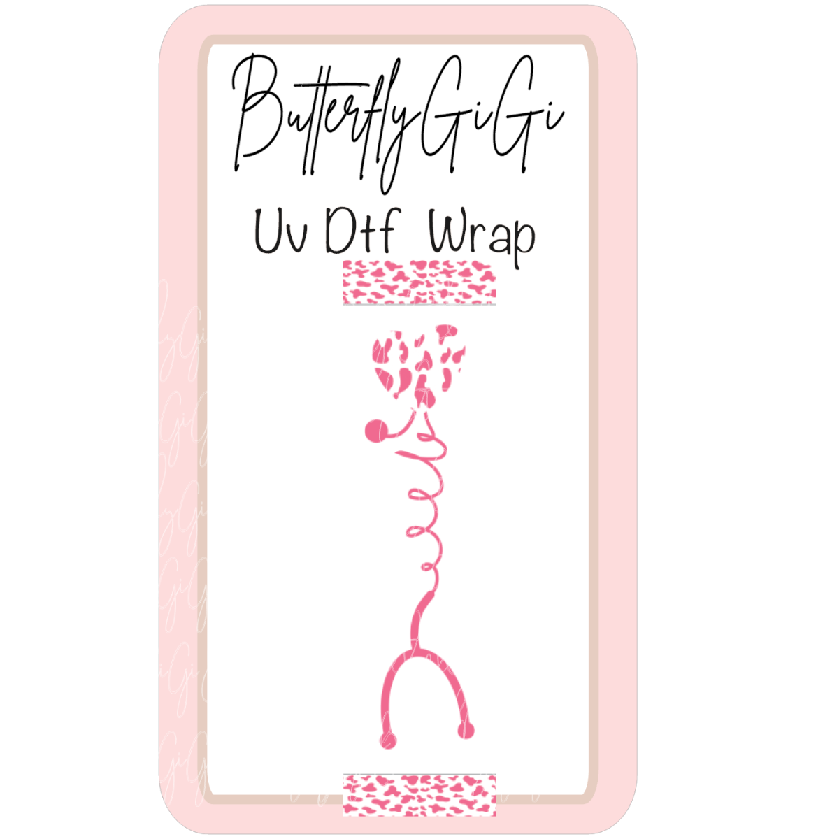 Wrap Stethoscope Uv Dtf