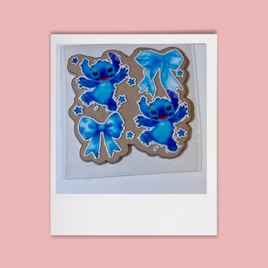 UVDTF Blue Alien Coquette