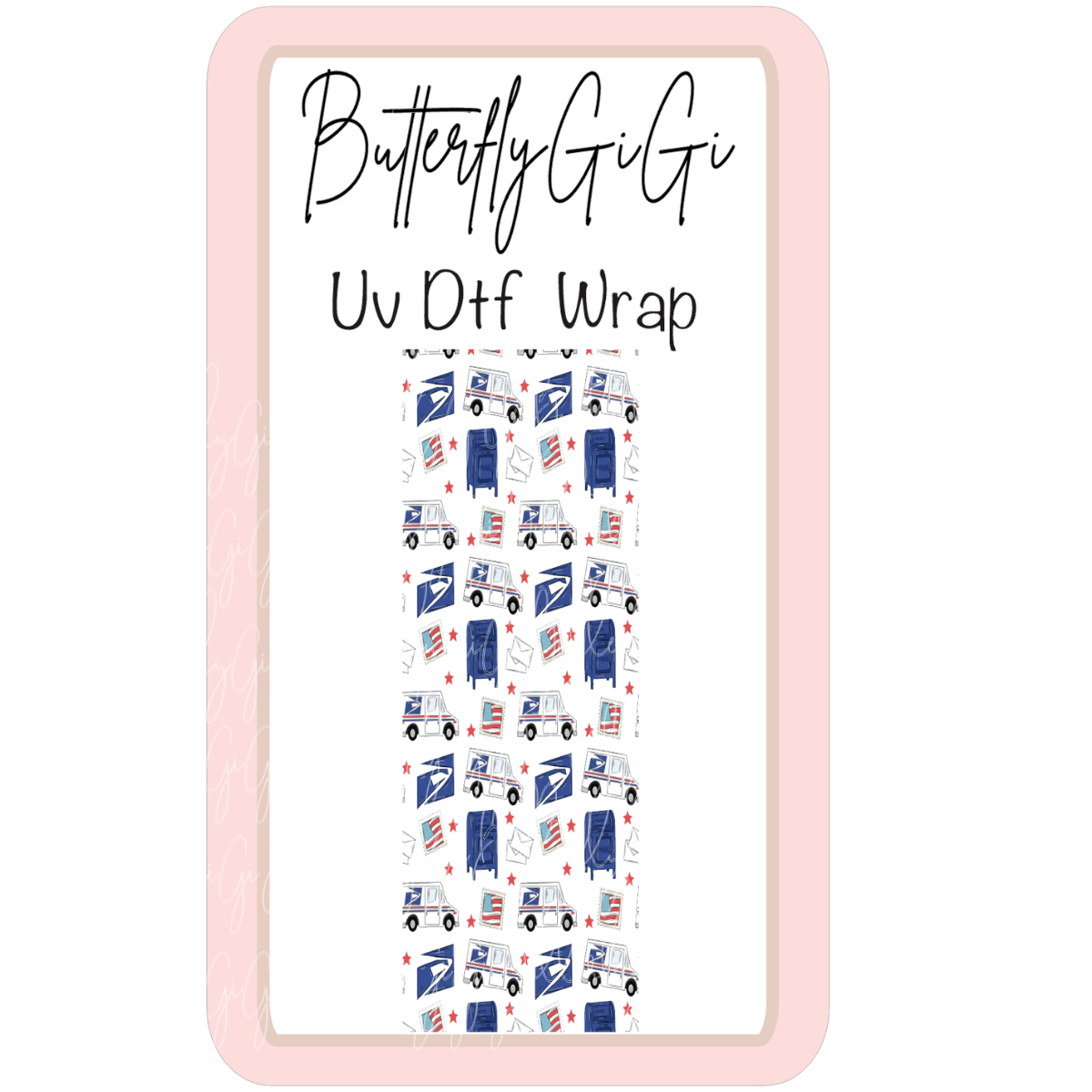 Wrap Postal Uv Dtf