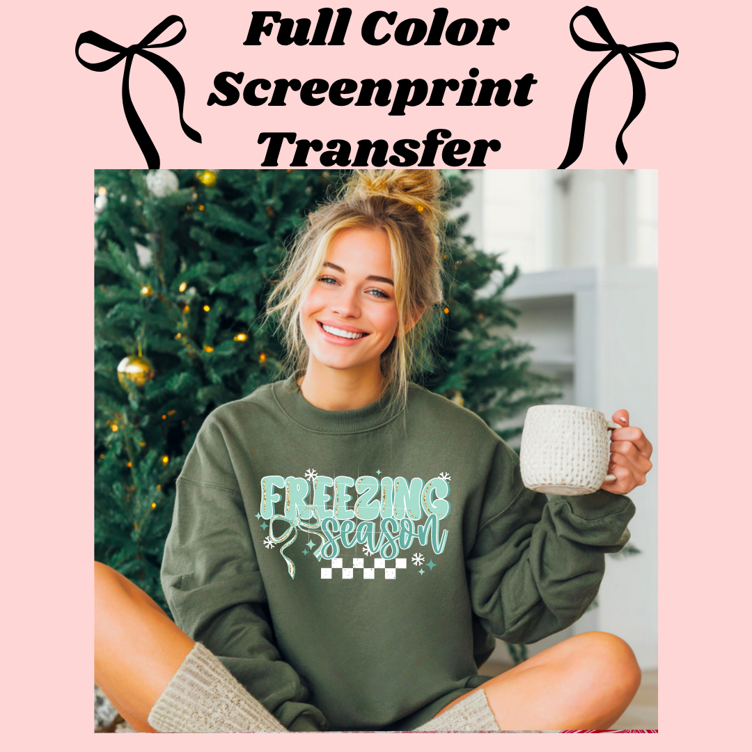 DTF Transfer Freezing Season Color