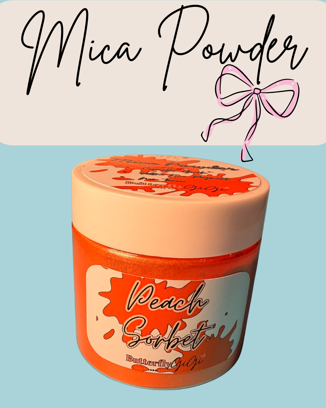Peachy Sorbet Mica Powder 20g