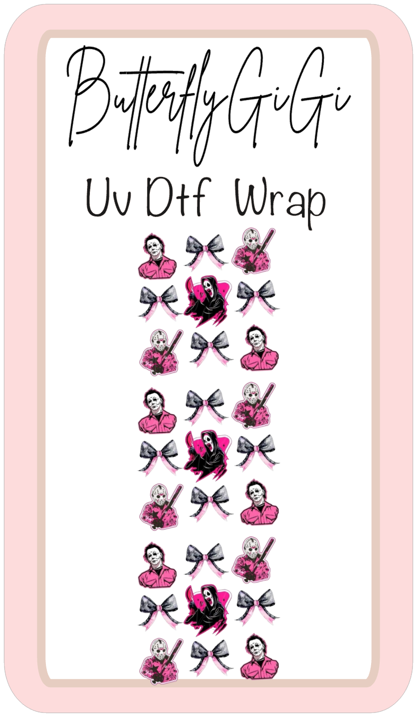 Wrap Boys of Halloween Uv Dtf