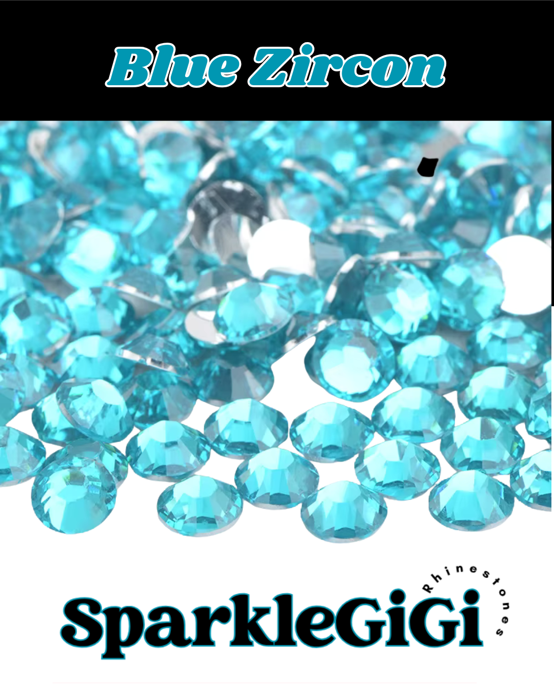 BLUE ZIRCON Classic Rhinestone