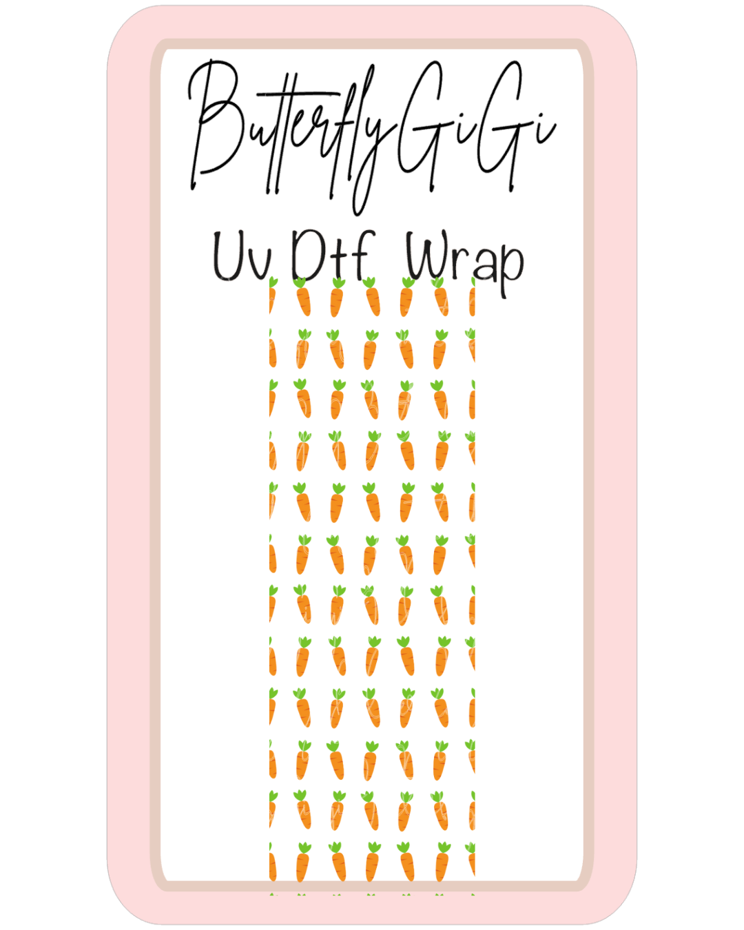 Wrap Carrots UVDTF