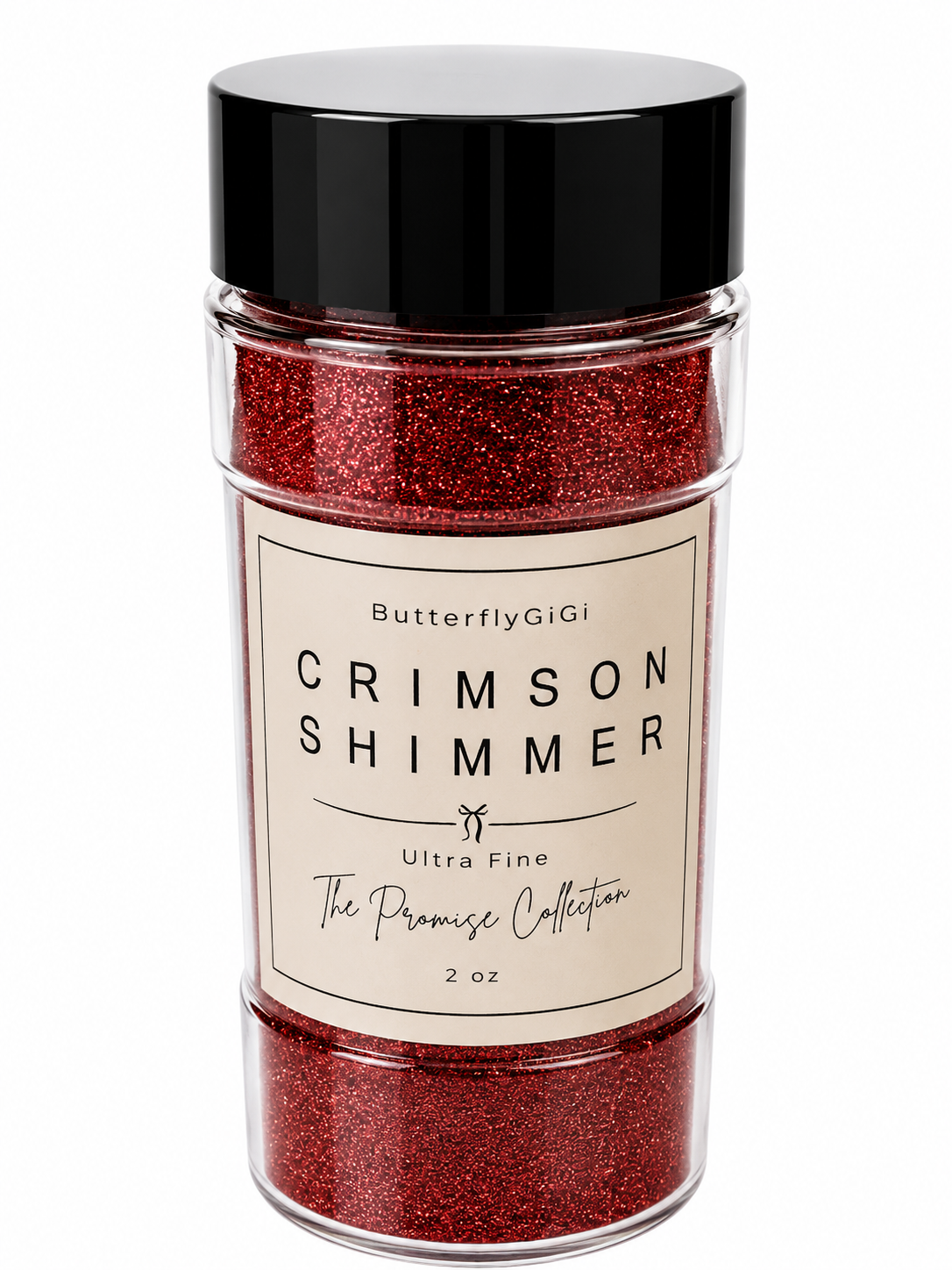 CRIMSON SHIMMER Ultra Fine Glitter I Promise Collection