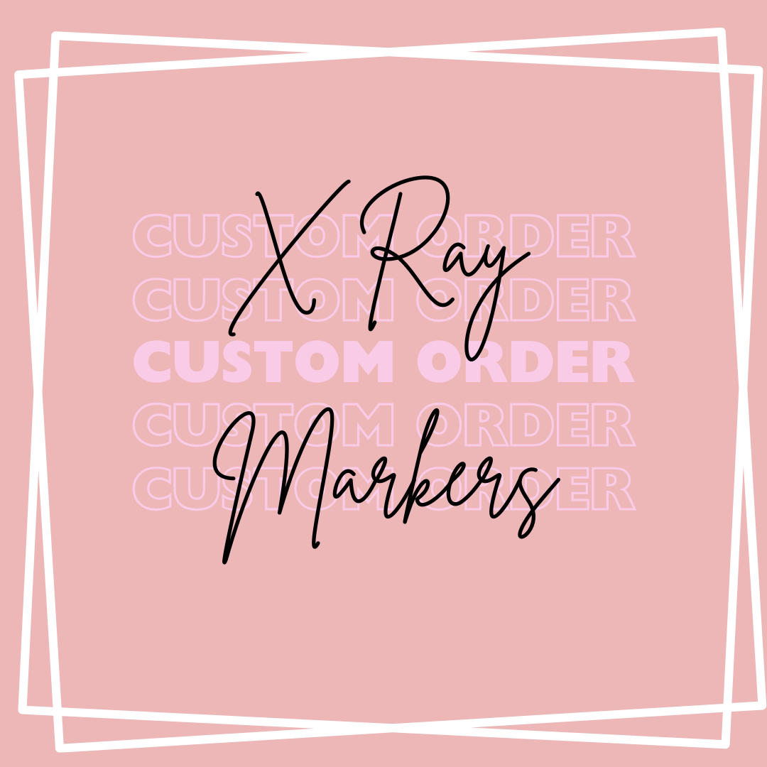 .Custom Order Xray Marker Set VINYL