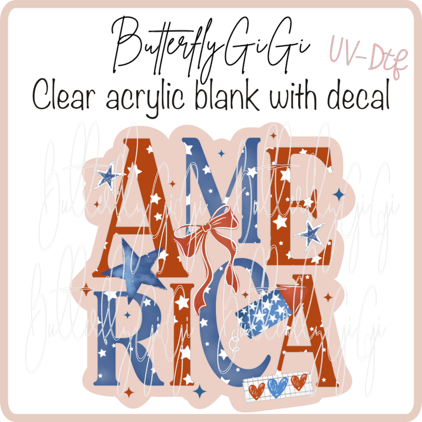 Heart America UvDTF