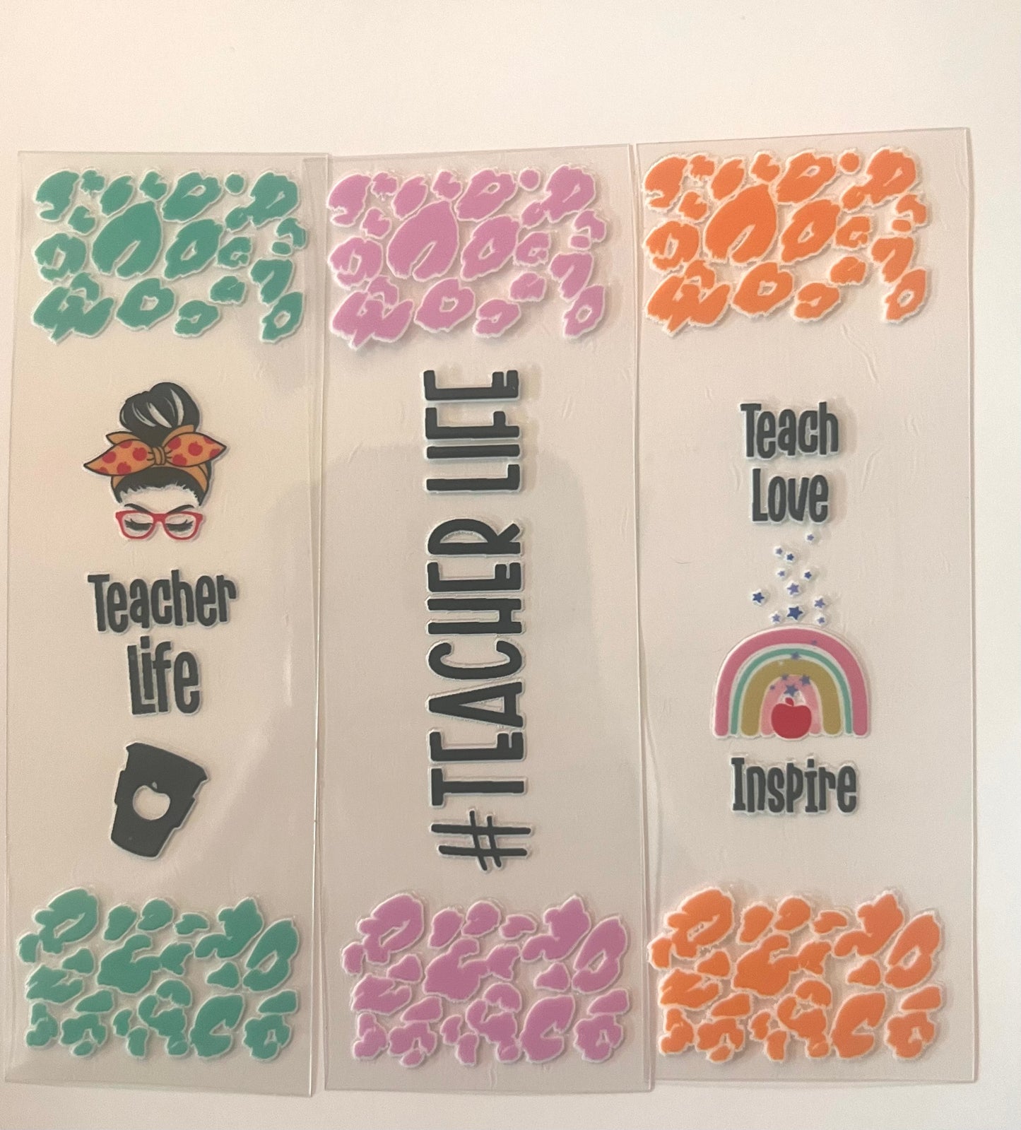 Wrap TEACHER Uv Dtf