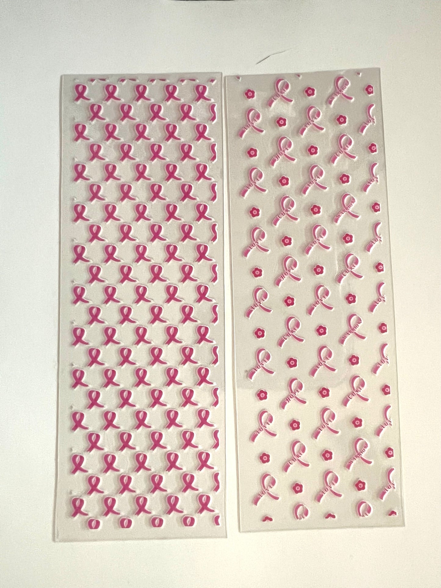 Wrap Breast Cancer Ribbon Pink UV DTF