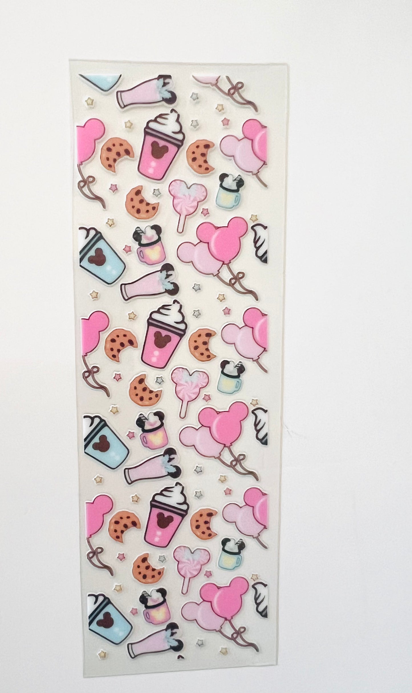 Wrap Mouse Snack Pink UV Dtf