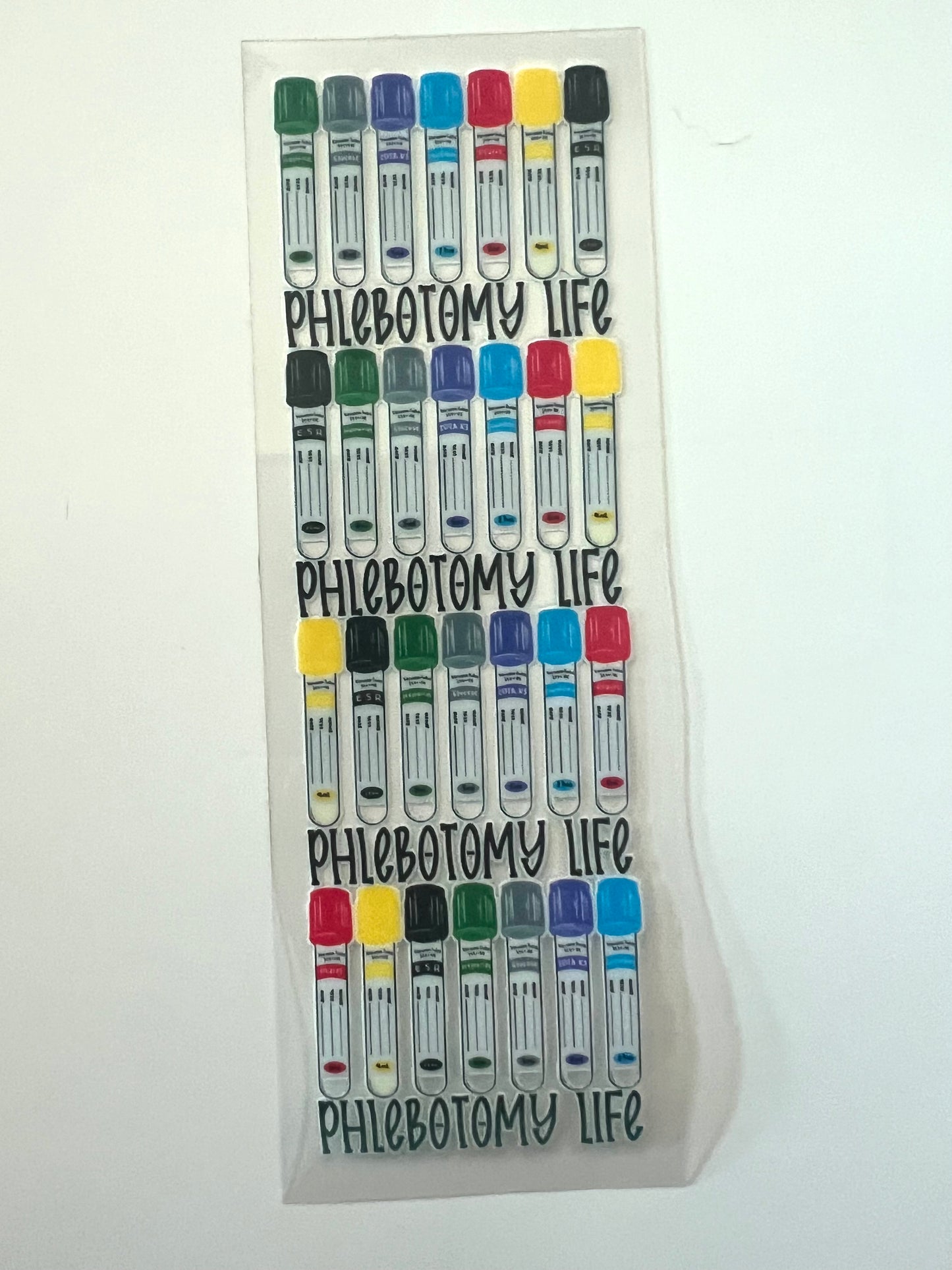 Wrap Phlebotomy UV DTF