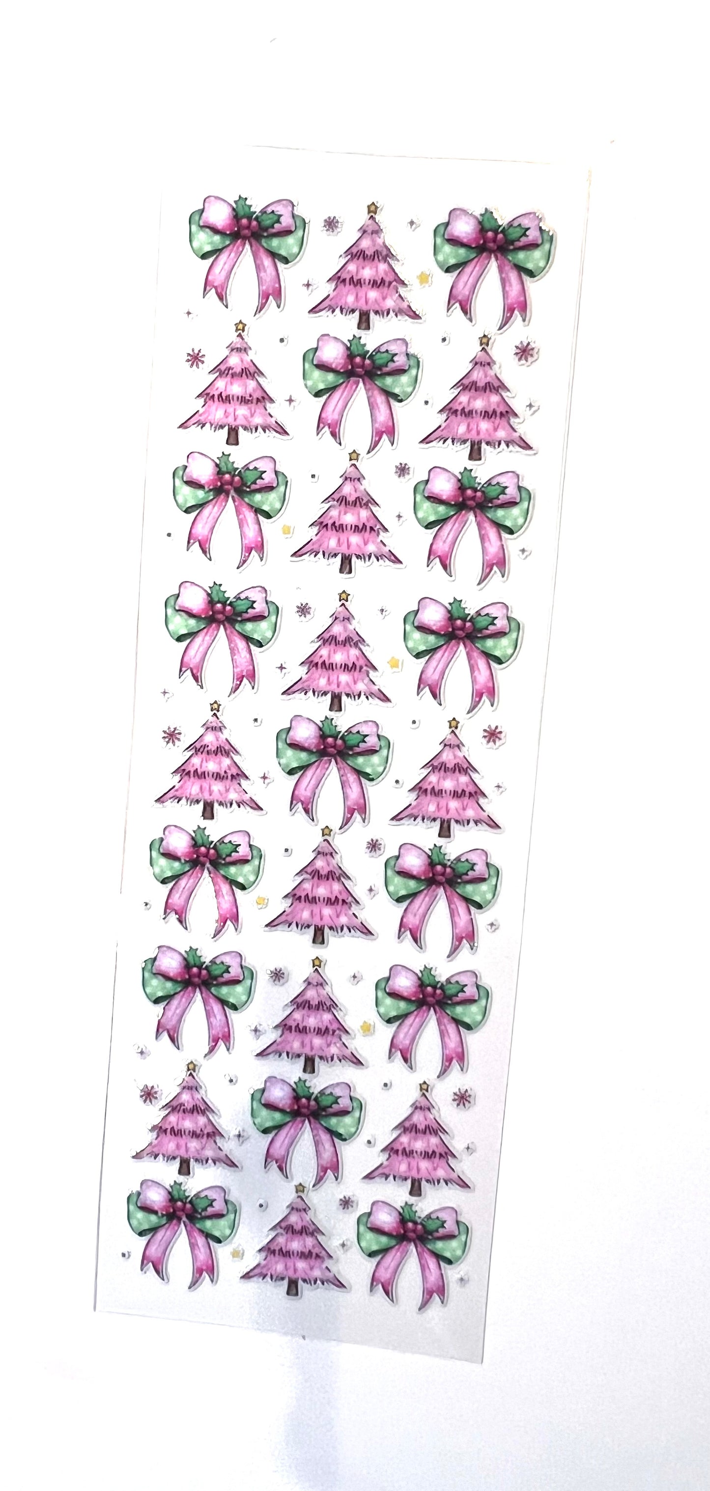Wrap Pink Tree Coquette UV Dtf
