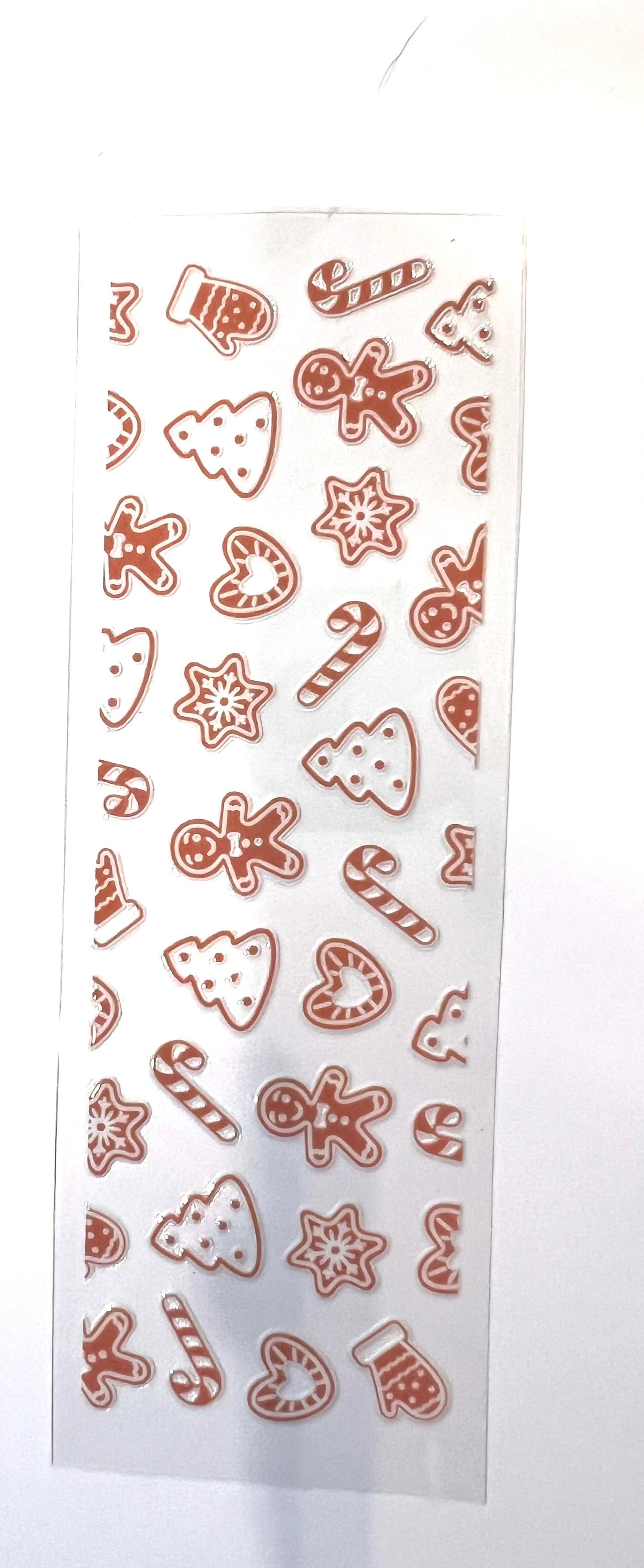 Wrap Gold Gingerbread UV Dtf