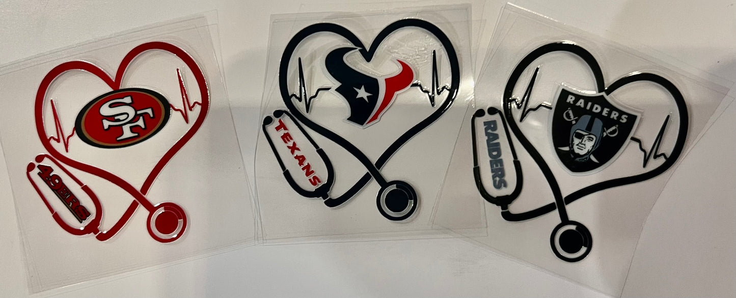 Sports UVDTF Football Stethoscope