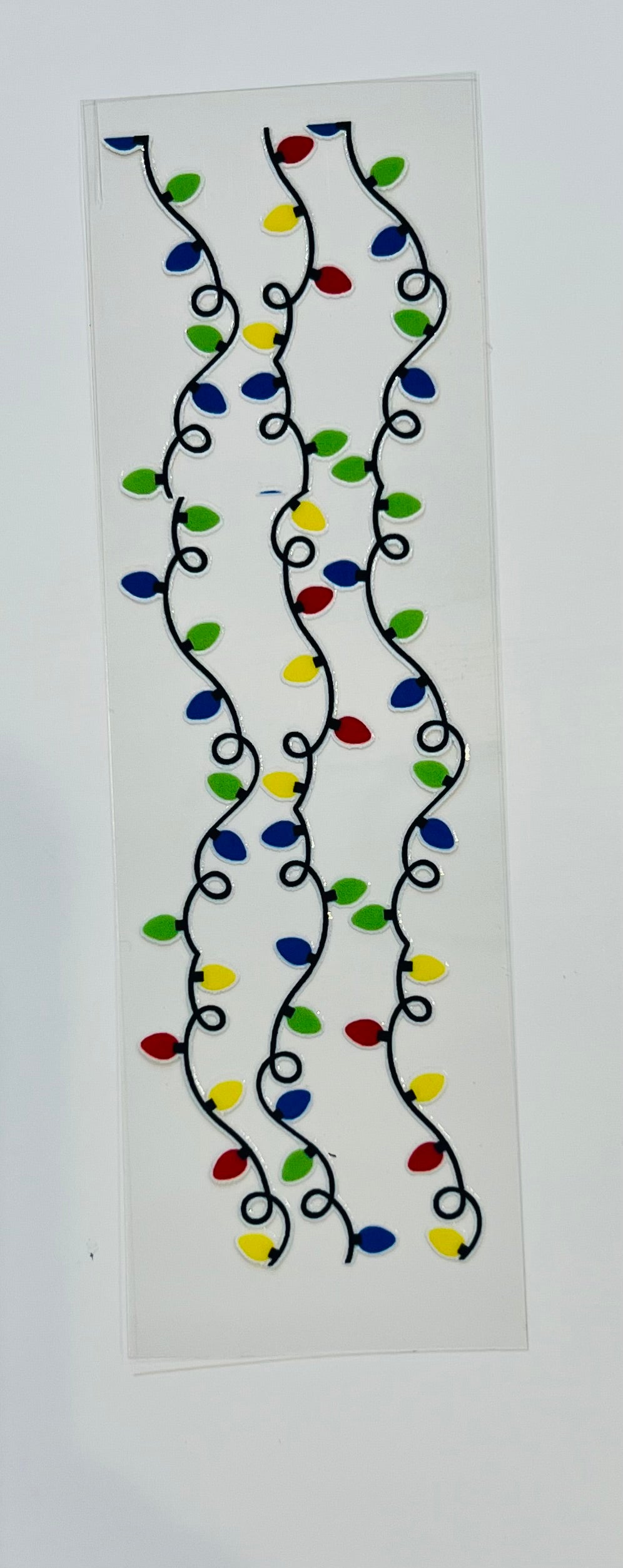 Wrap Christmas String Lights Uv Dtf