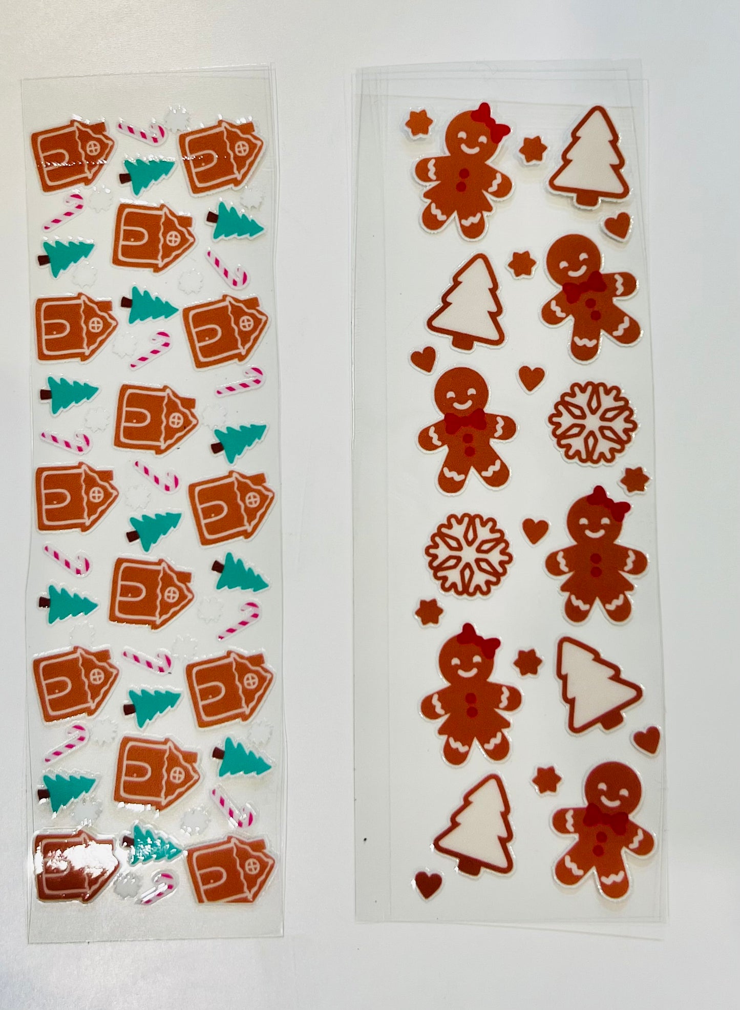 Wrap Christmas Gingerbread Cookie UV Dtf