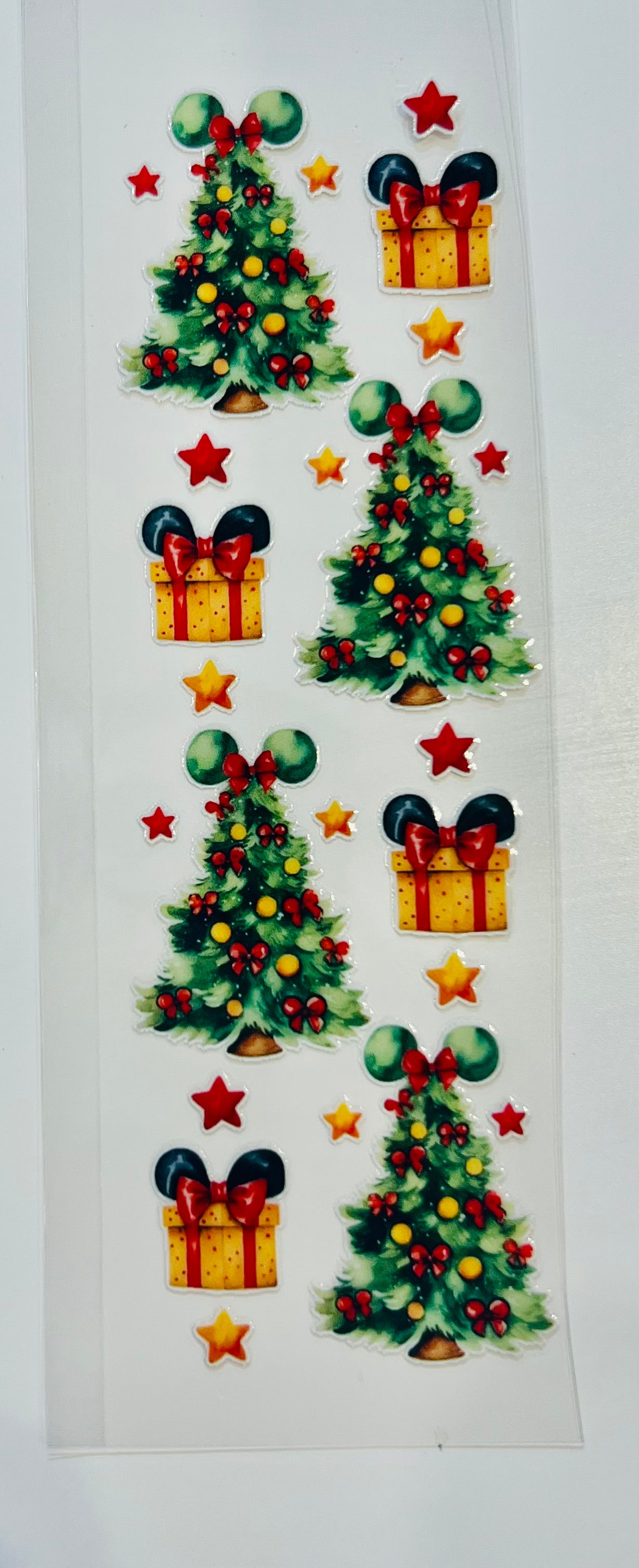 Wrap Mouse Christmas Tree UV Dtf