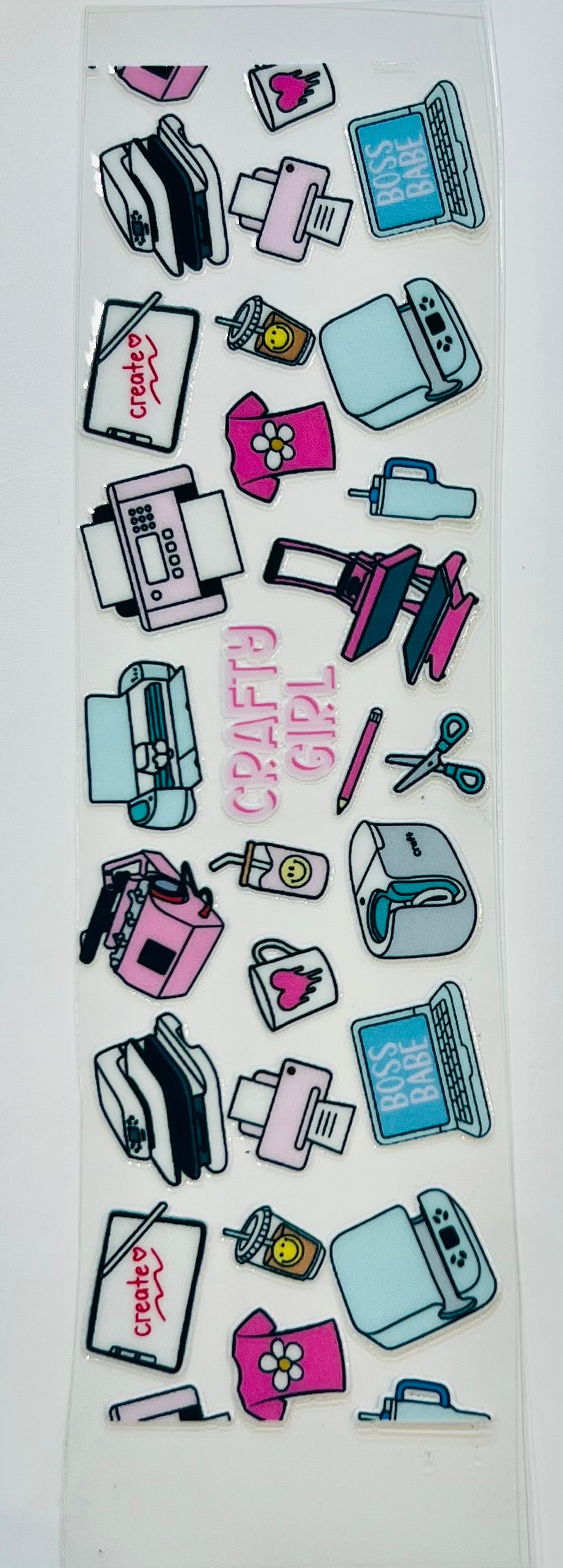 Wrap Crafty Girl UV Dtf