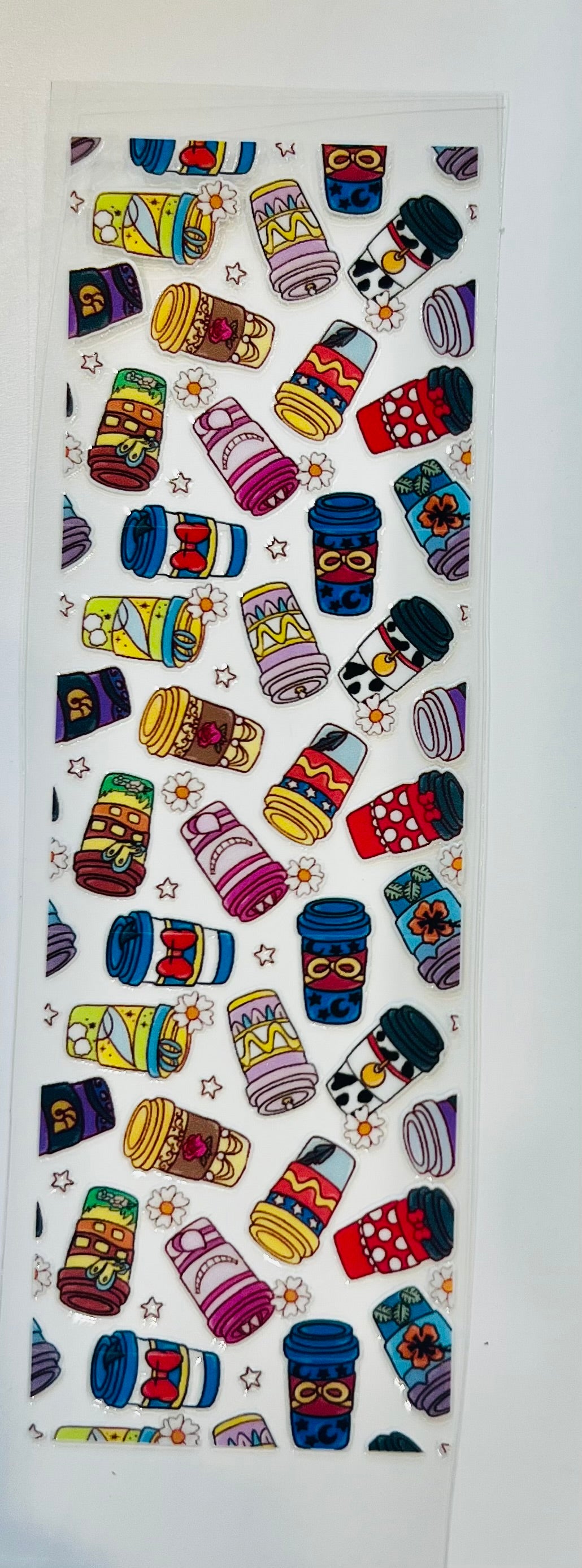 Wrap Character Cups UV Dtf