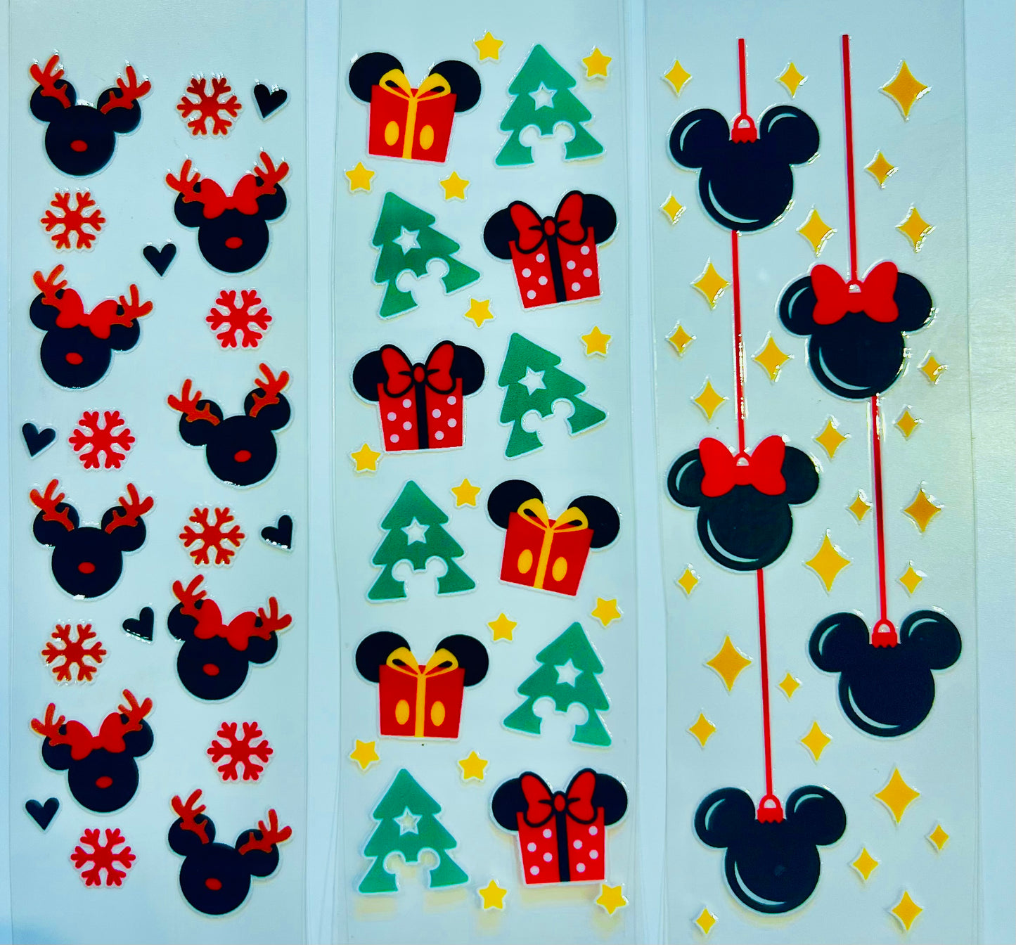 Wrap Mouse Gifts Trees UV Dtf