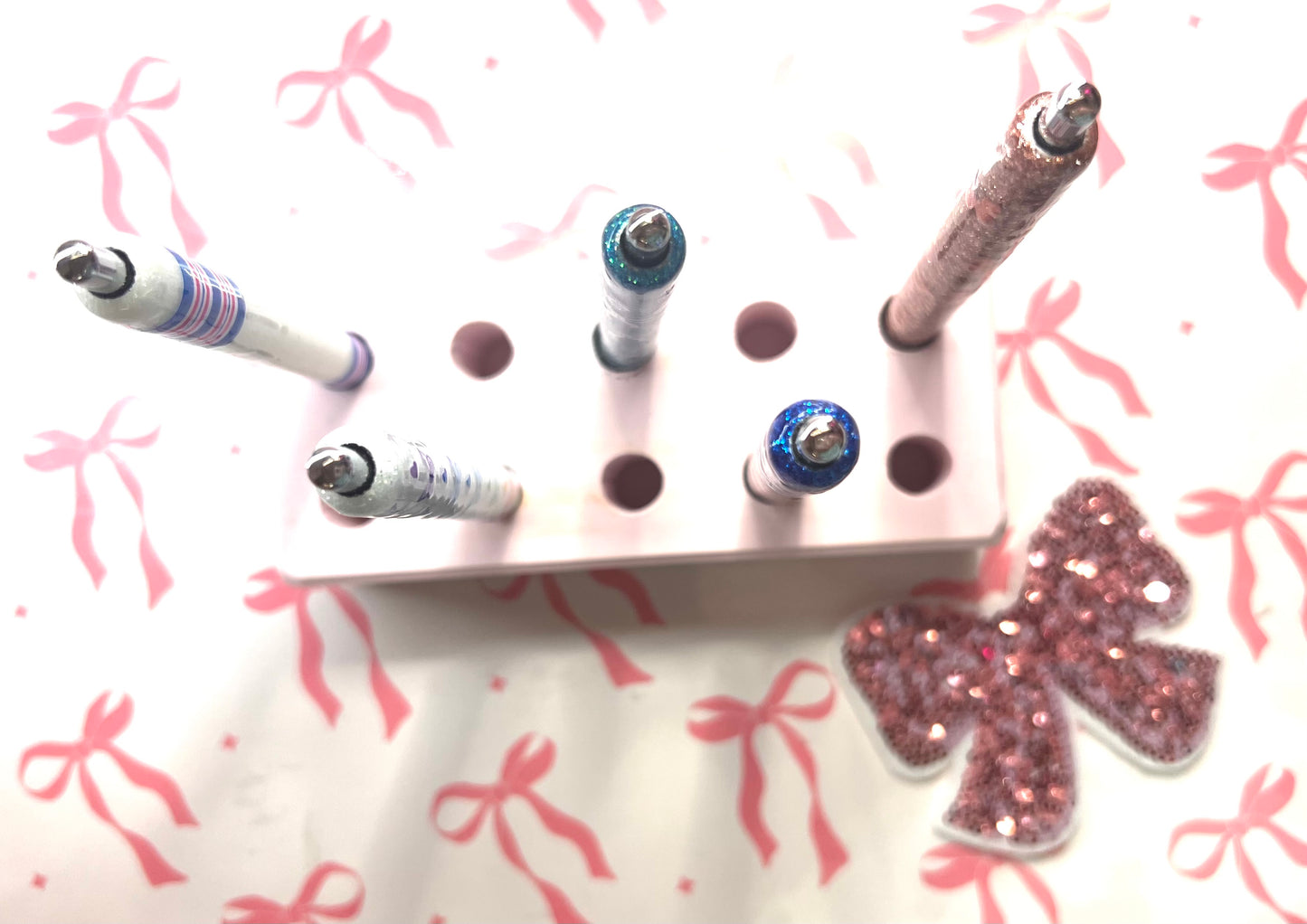 Pen Drying Holder/ Display Block 3D Printed