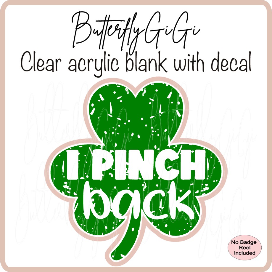 Holiday I pinch Back