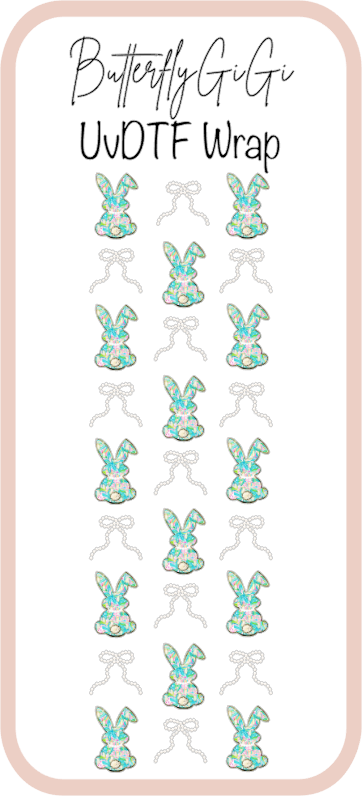 Preppy Pearl UvDtf Wrap