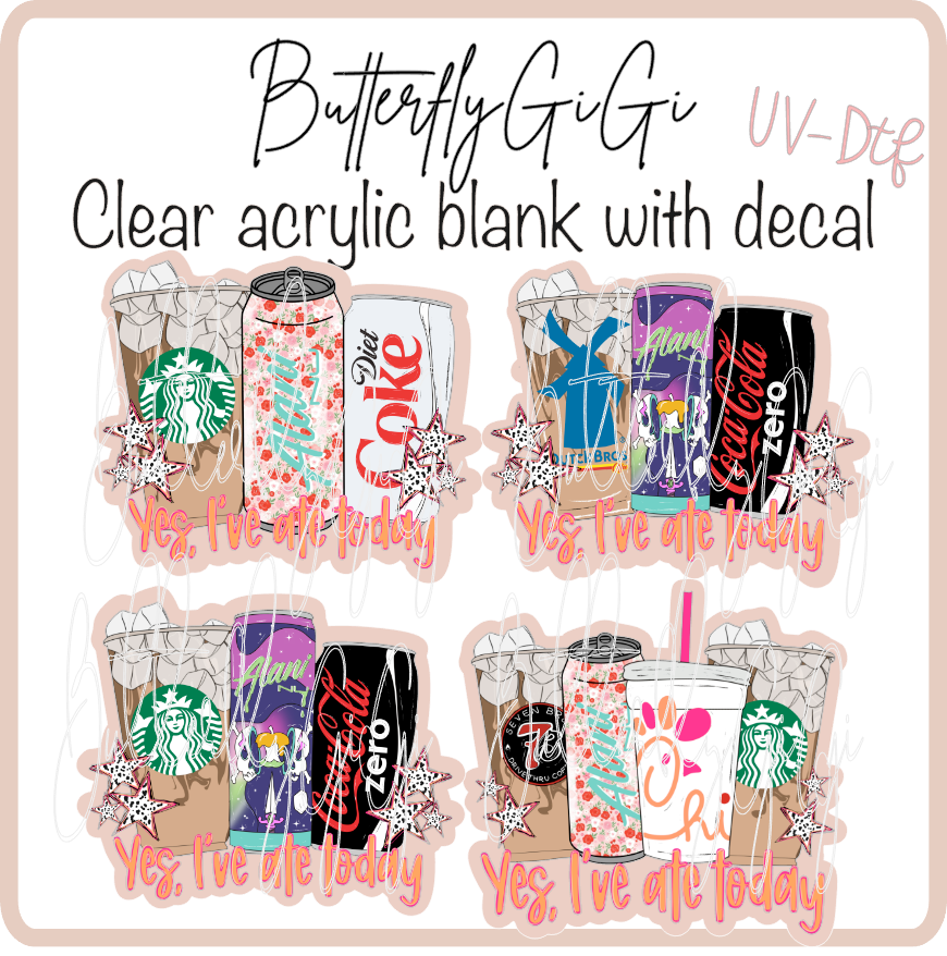 Yes, I Ate Today UvDTF