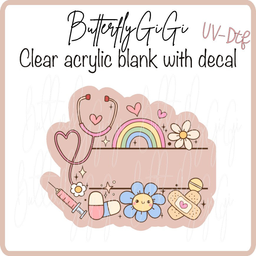 Add Title Boho Medical UV DTF