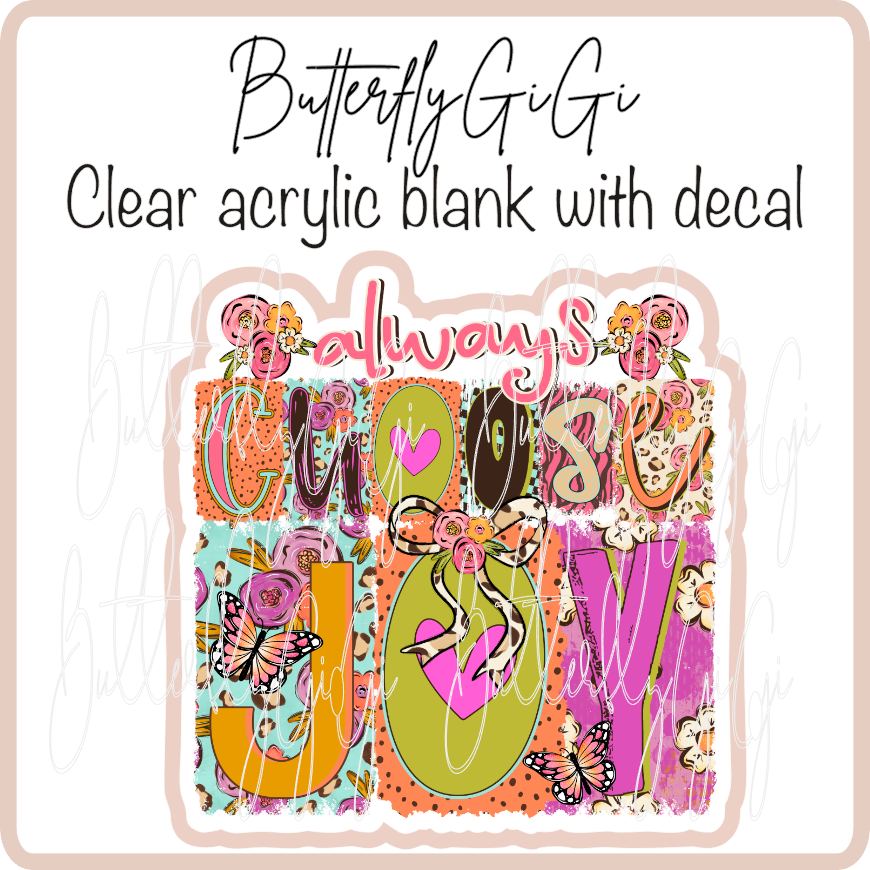 Always Choose joy Multi