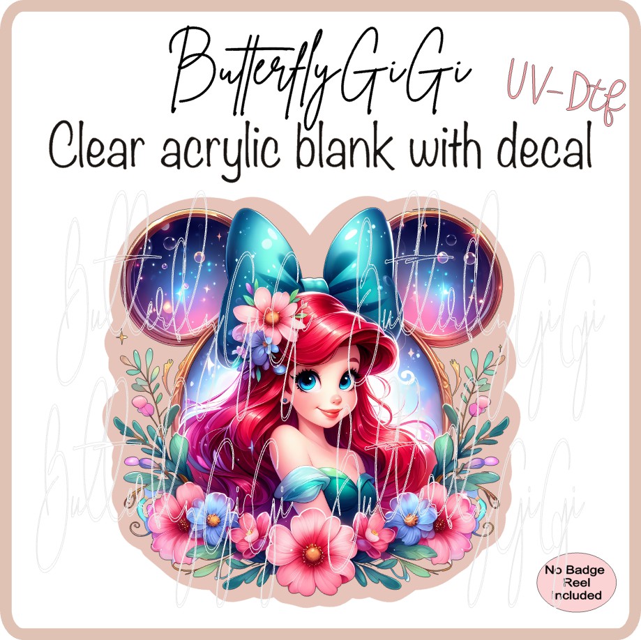 UVDTF Character Princess Mouse Ears