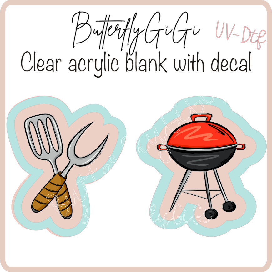 BBQ Xray Marker Set UVDTF