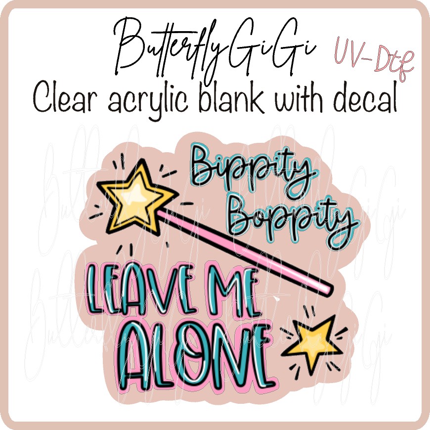 Bippity Boppity UvDTF