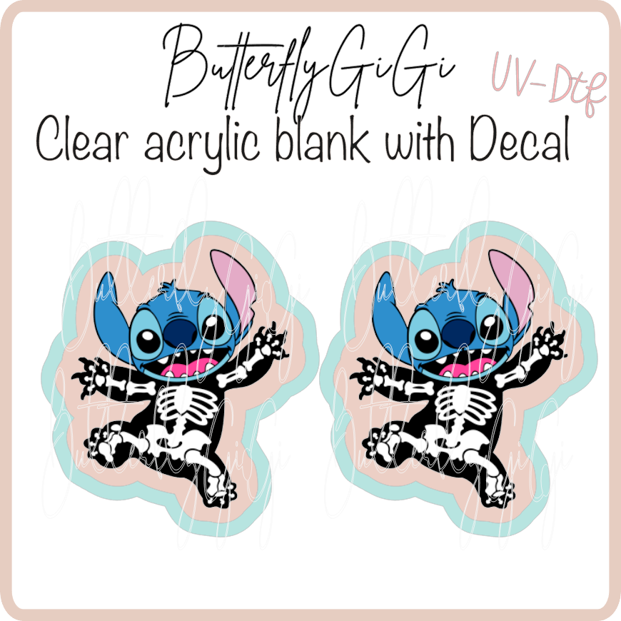 Blue Alien Xray Marker Set UVDTF