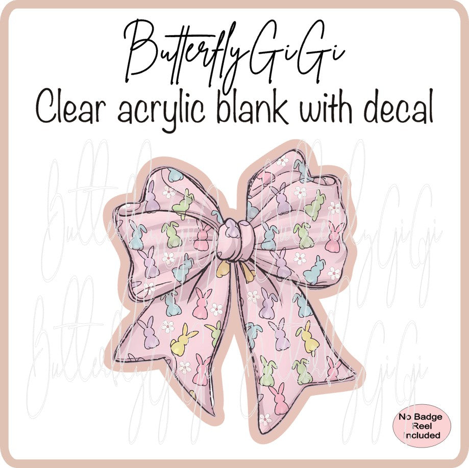 Easter Bunny Bow