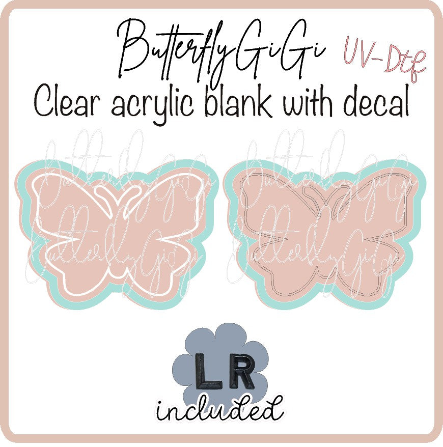 Butterfly Xray Marker Set UVDTF