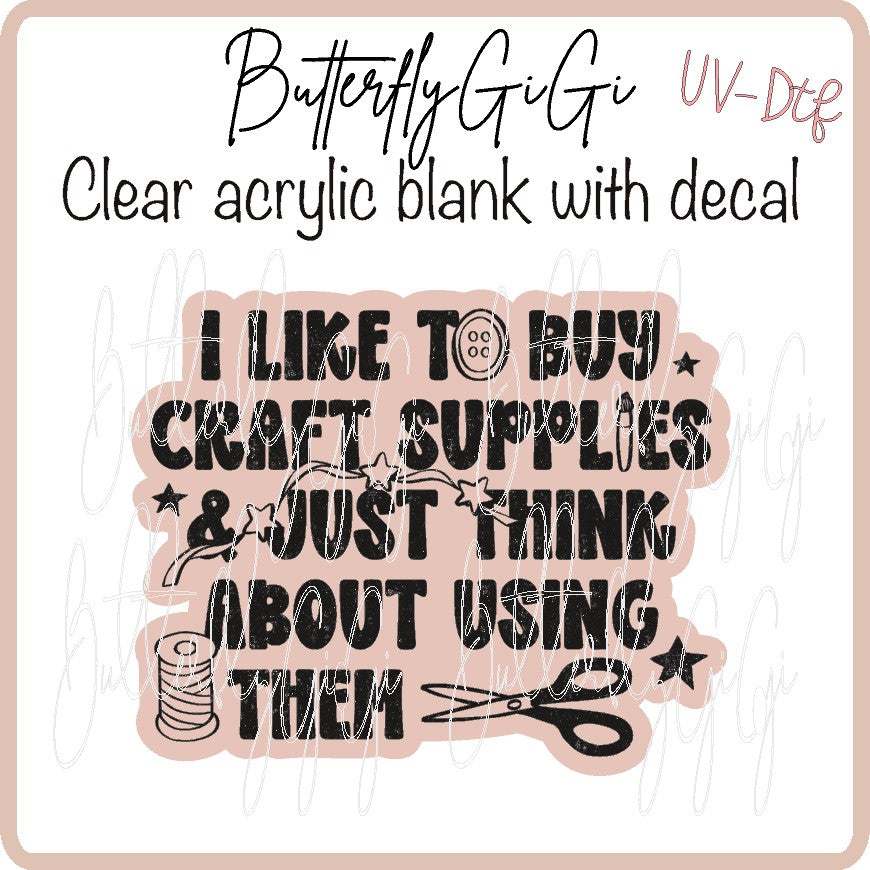 Buy Craft Supplies UvDTF