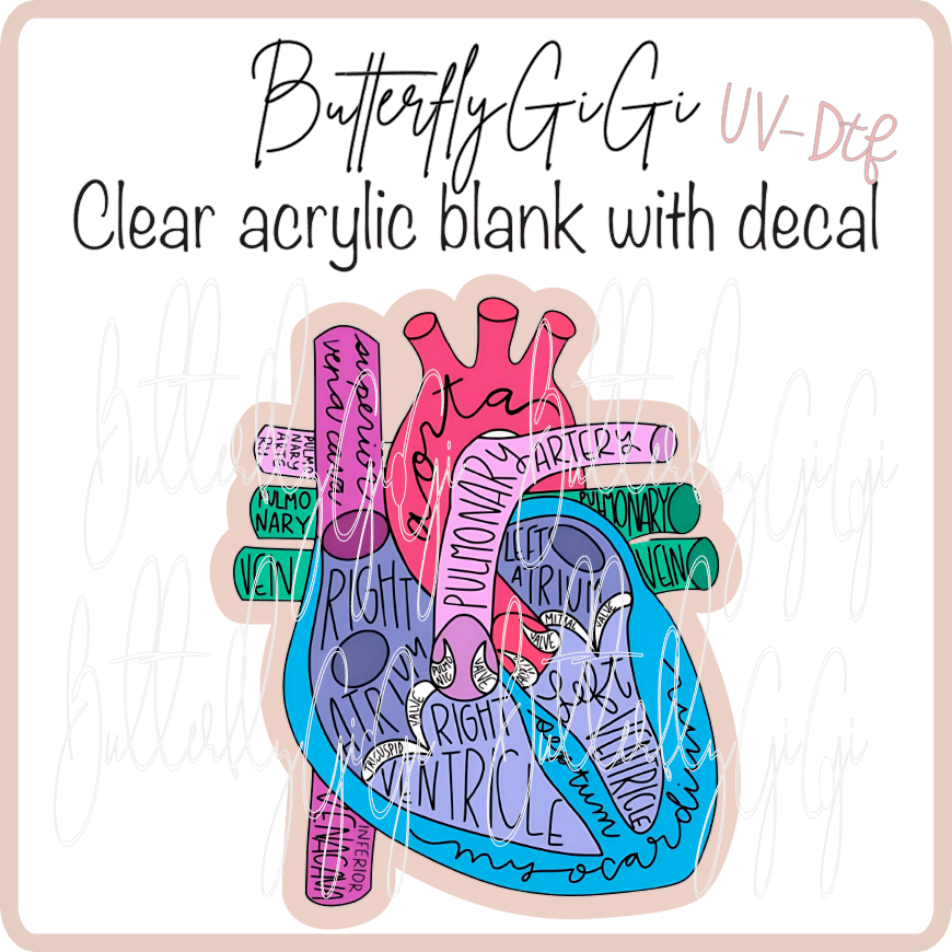 Cardiac Wording UvDTF