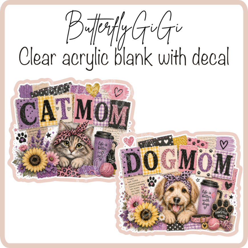 Cat Dog Mom Quilt