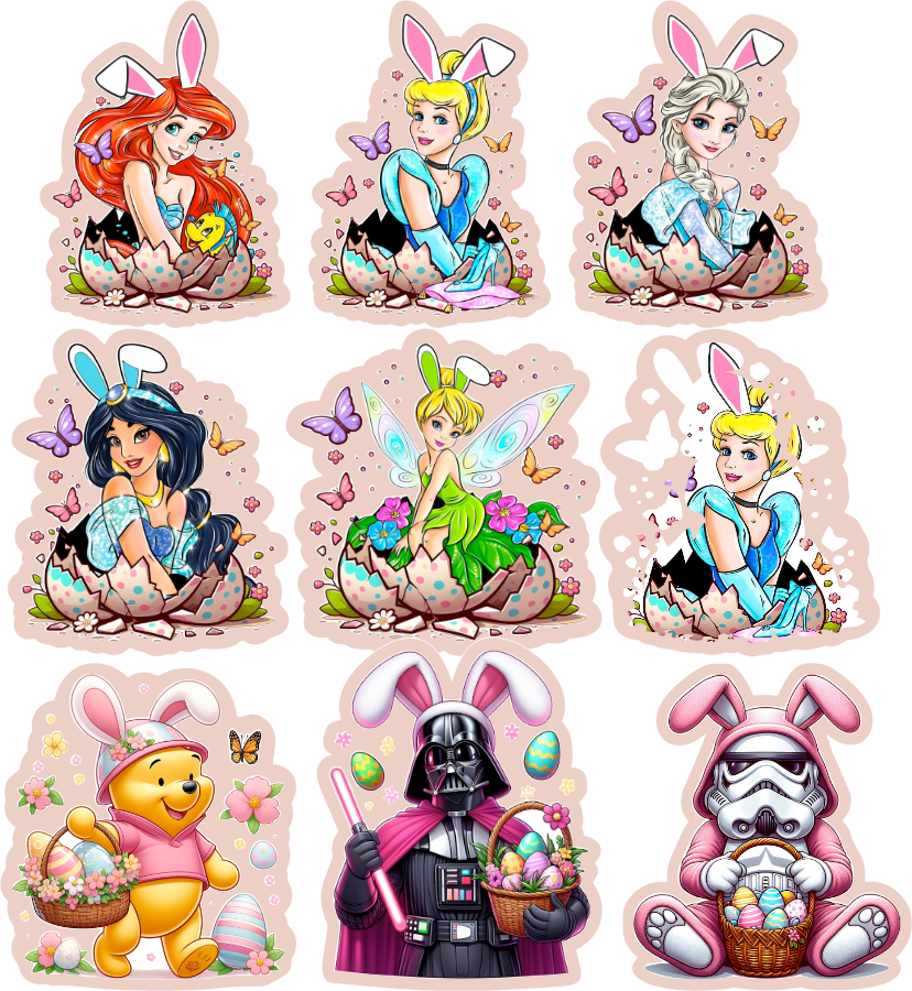 Easter Characters UvDTF