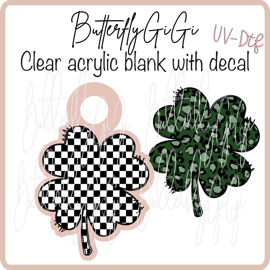 Clover UVDTF Charms