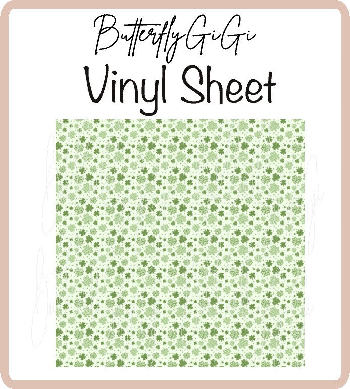Clovers Vinyl Sheet