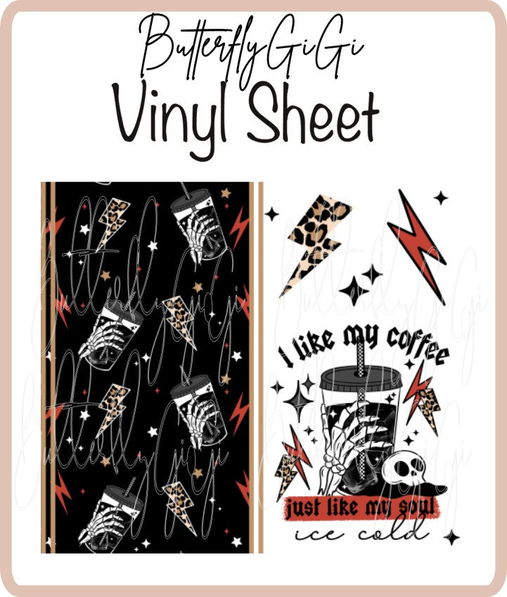 20 oz Coffee cold like Soul