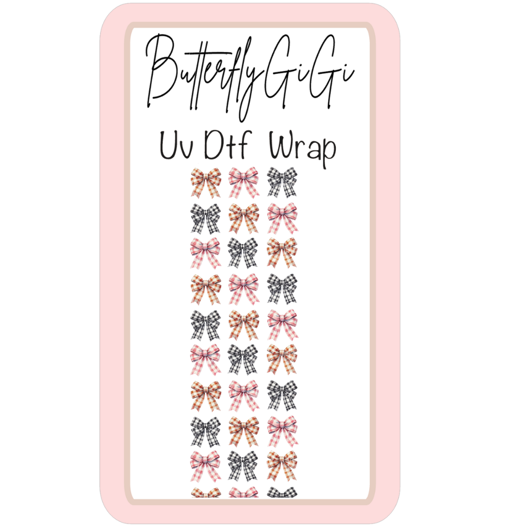 Wrap Coquette Fall UV DTF