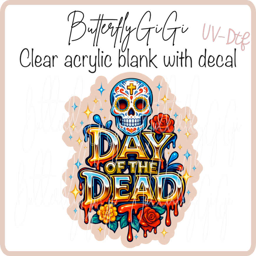 Day of the Dead Stars UvDTF